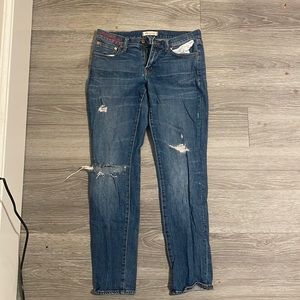 Madewell the slim boy jeans, size 26